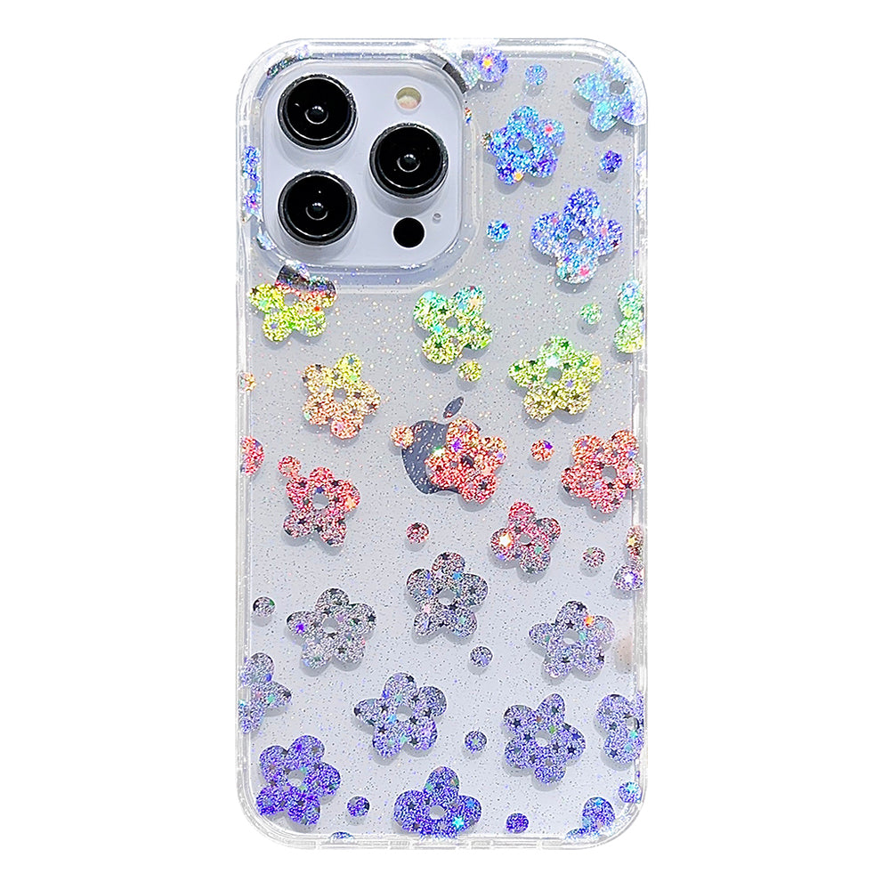 For iPhone 14 Pro IMD Phone Case Glitter Powder Protective Phone Cover For iPhone 14 Pro IMD Phone Case Glitter Powder Protective Phone Cover